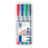 Staedtler Lumocolor Permanent Marker duo 348 Set 1 Spitzen, wisch - und wasserfest,  Nachfüllbar