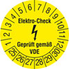 Prüfplakette Elektro - Check