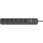 brennenstuhl 6-fach Steckdosenleiste Eco-Line mit Schalter und Überspannungsschutz