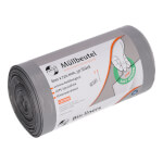 DEISS 34042 Müllbeutel First Plus PCR Volumen: 60 l, Farbe: grau