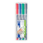 Staedtler Lumocolor permanent Folienstift 317 Set für Overhead-Projektion geeignet, sekundenschnelles trocknen