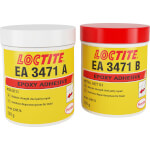 Loctite EA 3471 Metallklebstoff für Reparaturarbeiten an Gussteilen, Behältern, Tanks und Ventilen 2K