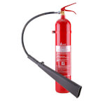 Gloria Kohlendioxid-Feuerlöscher K5 Premium mit Druckhebelarmatur