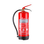 Gloria Pulver-Feuerlöscher P6B mit Handhebelamatur und Manometer