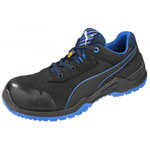 Puma Sicherheitsschuhe Argon Blue Low S3 ESD SRC Halbschuhe mit Fiberglaskappe und flexiblem Durchtrittschutz