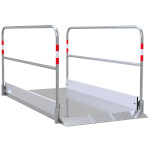 Grabenbrücke aus Aluminium für den sicheren Übergang über Gräben und Kanäle